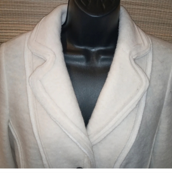 Jacket white wool Shacket by Heine 10 - Picture 2 of 8